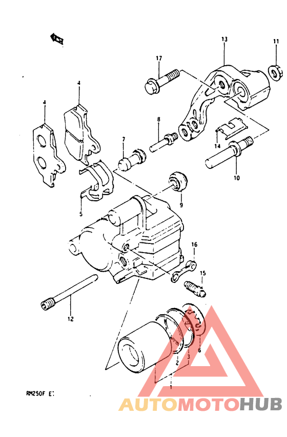 Передний суппорт