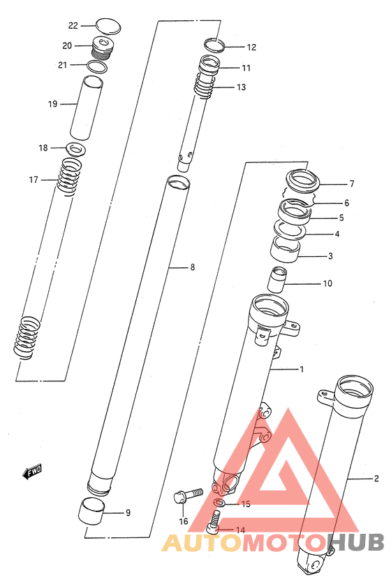 Передняя вилка