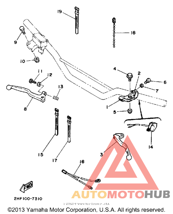 Handle switch-lever