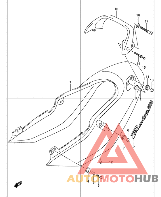Обтекатель сидения