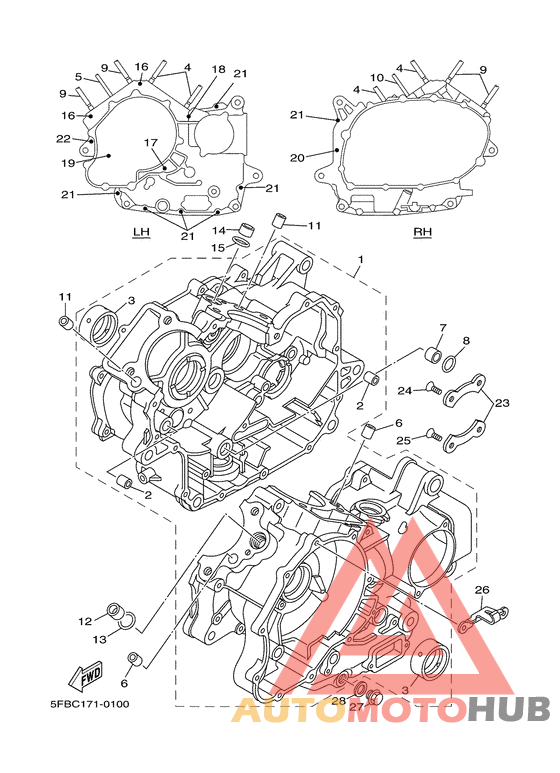Картер двигателя