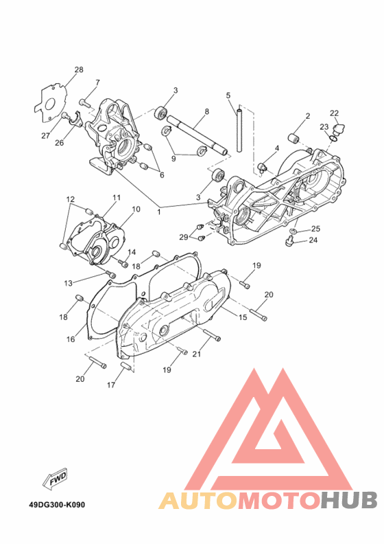 Картер двигателя