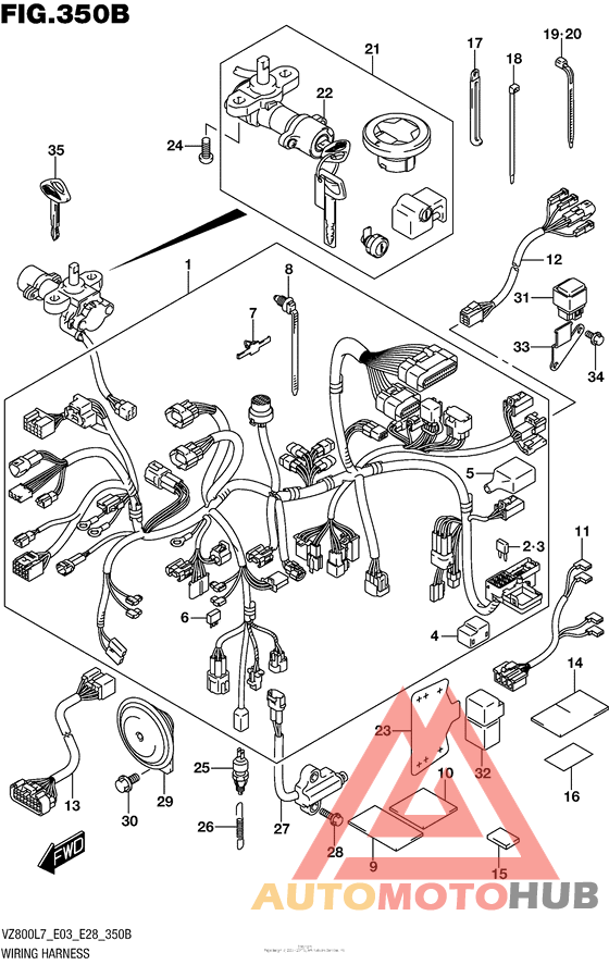 Wiring Harness (Vz800L7 E28)