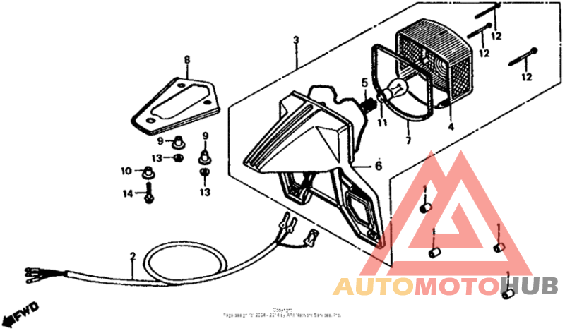 Taillight 79-82