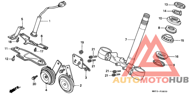 Траверса нижняя