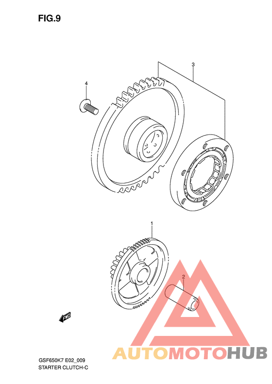 Муфта стартера