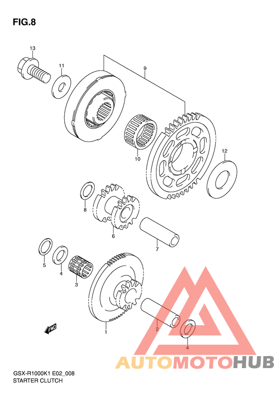 Муфта стартера