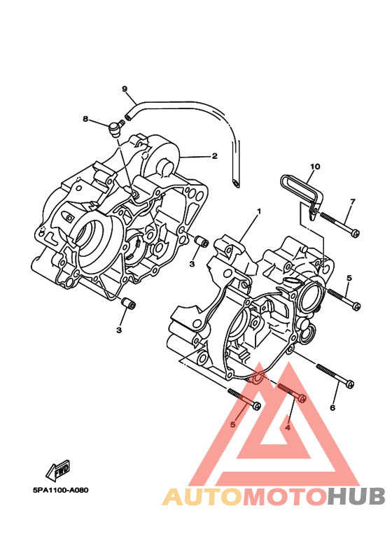 Картер двигателя