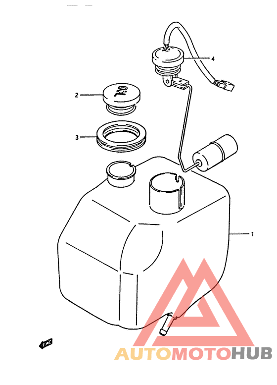 Бак масляный