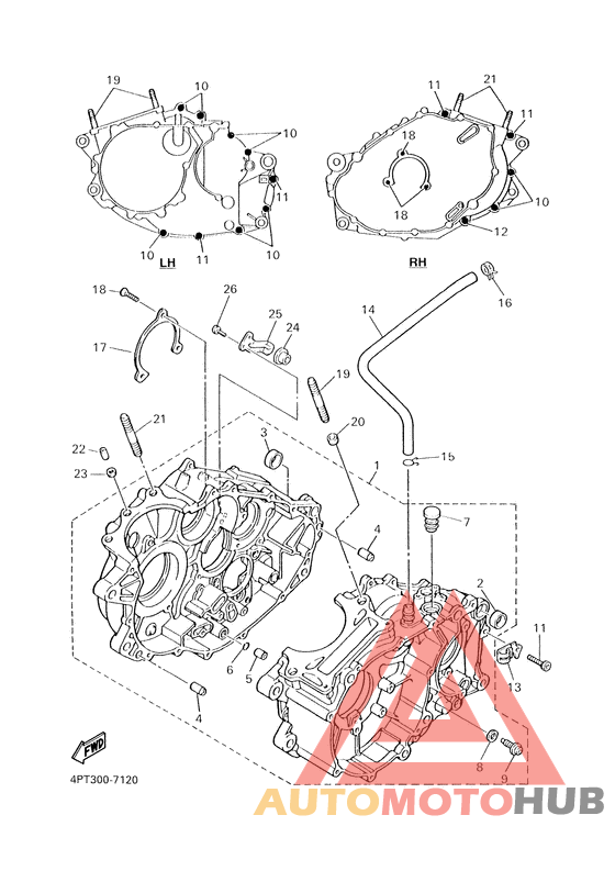 Картер двигателя