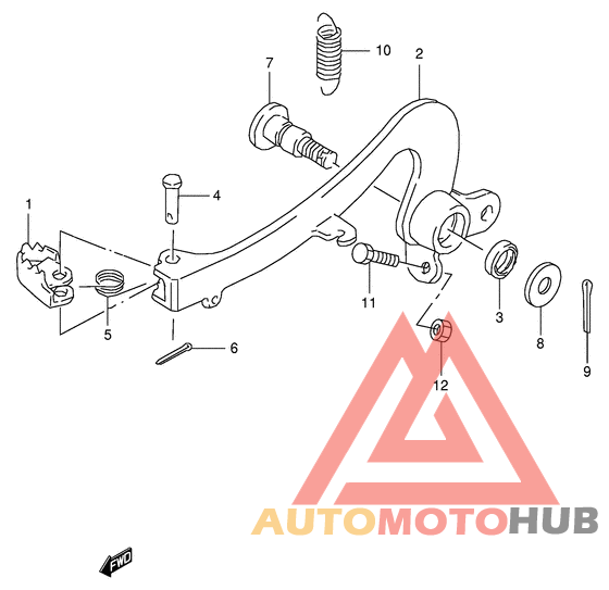 Передний суппорт