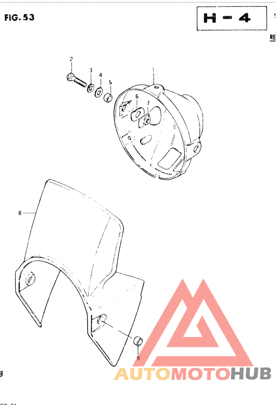 Фара головного света