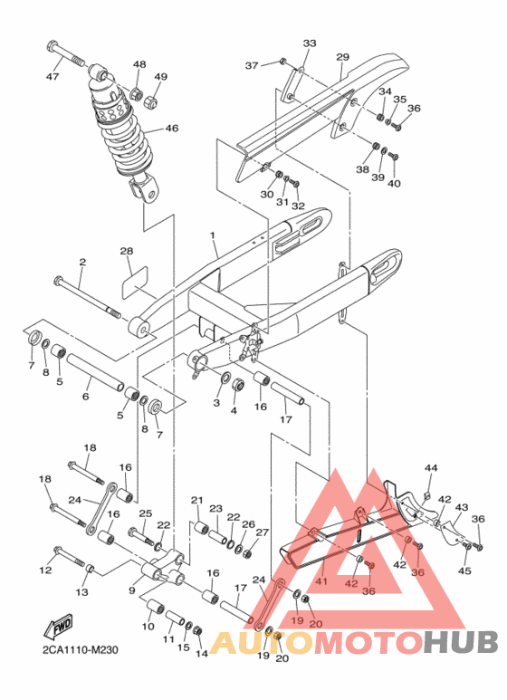 Rear arm & suspension