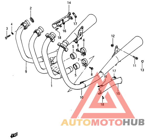 Muffler comp
