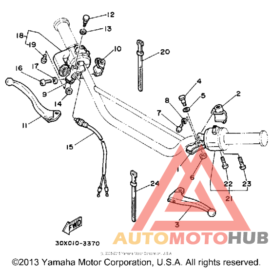 Handle switch - lever