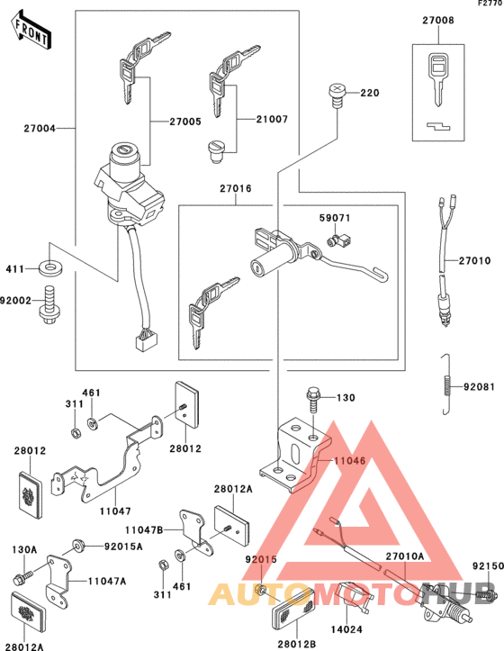 Ignition switch(1/2)(-004498)