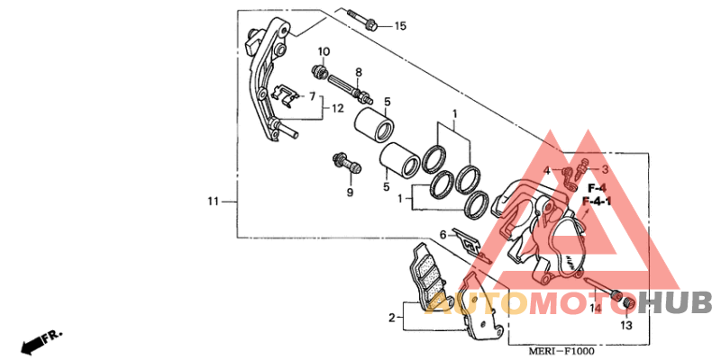 Передний суппорт