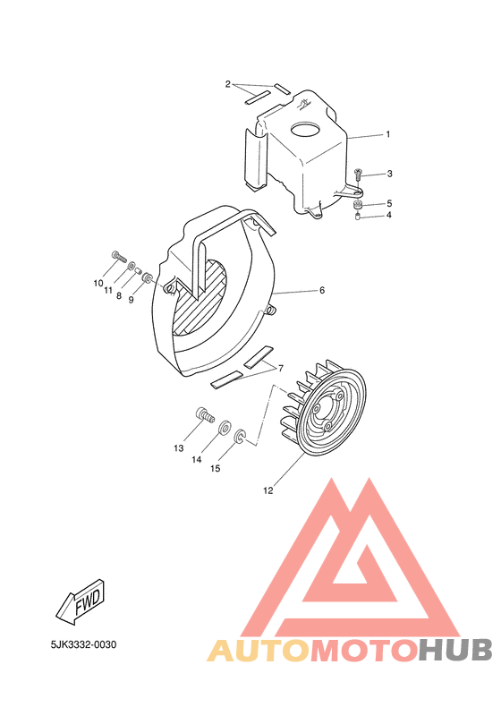 Air shroud. fan