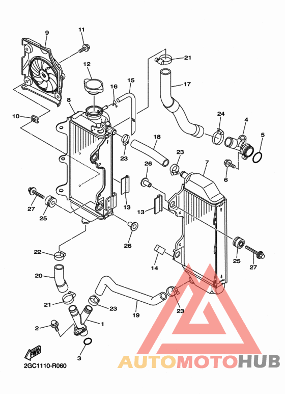Radiator & hose