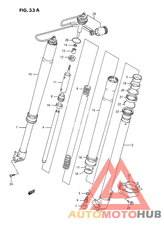 Передняя вилка