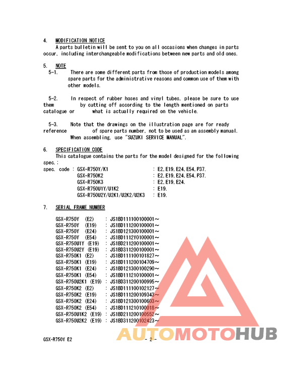 Catalog preface
