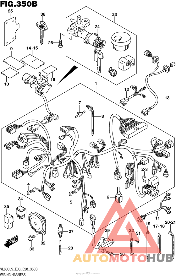 Wiring Harness (Vl800L5 E33)