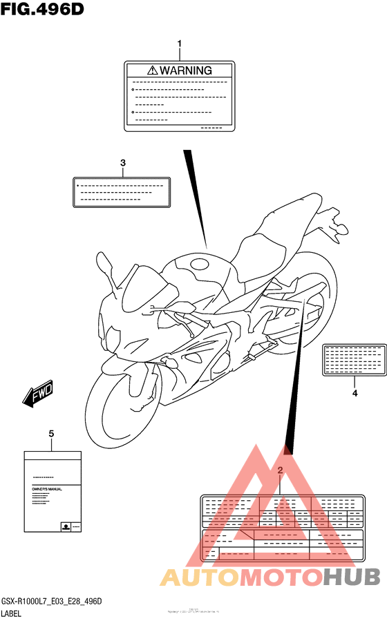 Label (Gsx-R1000Al7 E03)