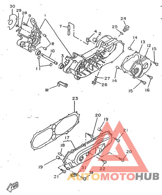 Картер двигателя