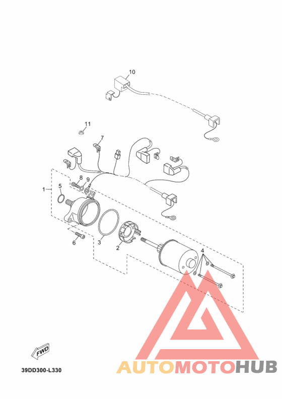 Стартерный мотор