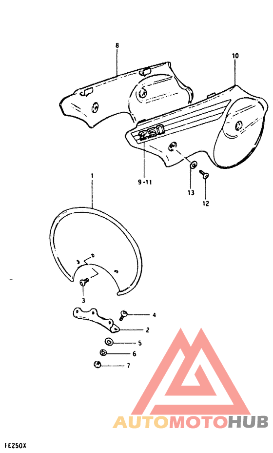 Обтекатель задний