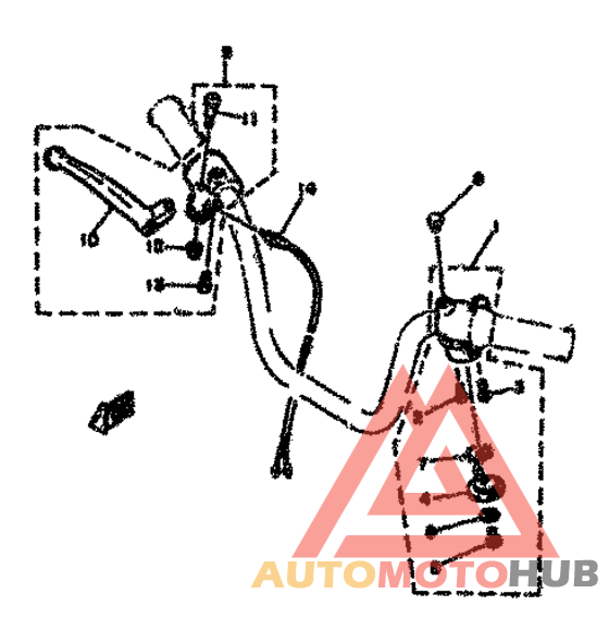 Handle switch. lever