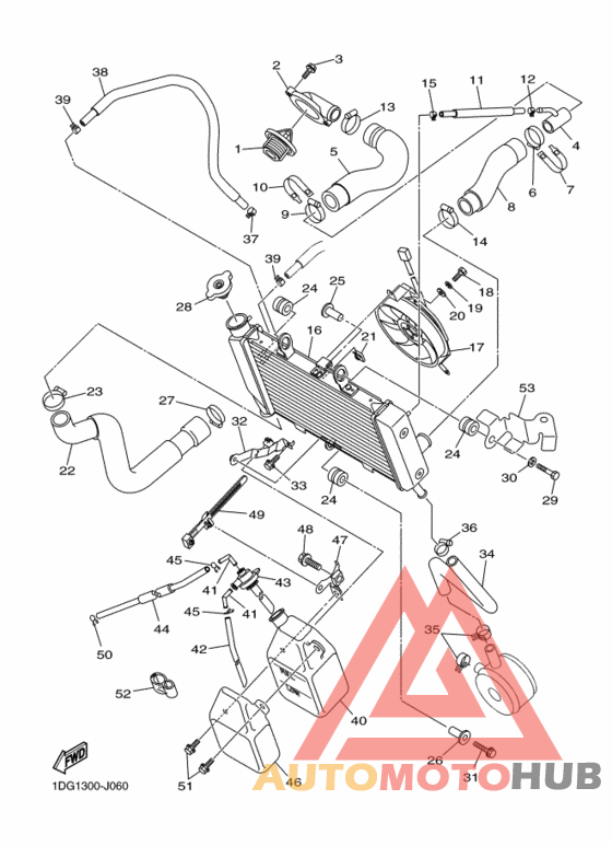 Радиатор и шланг