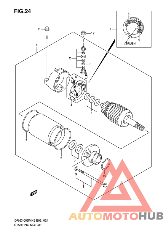 Стартерный мотор