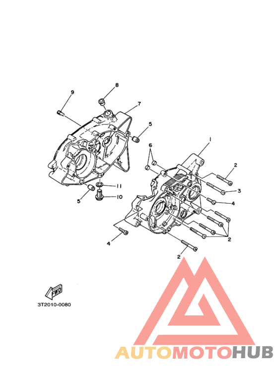 Картер двигателя
