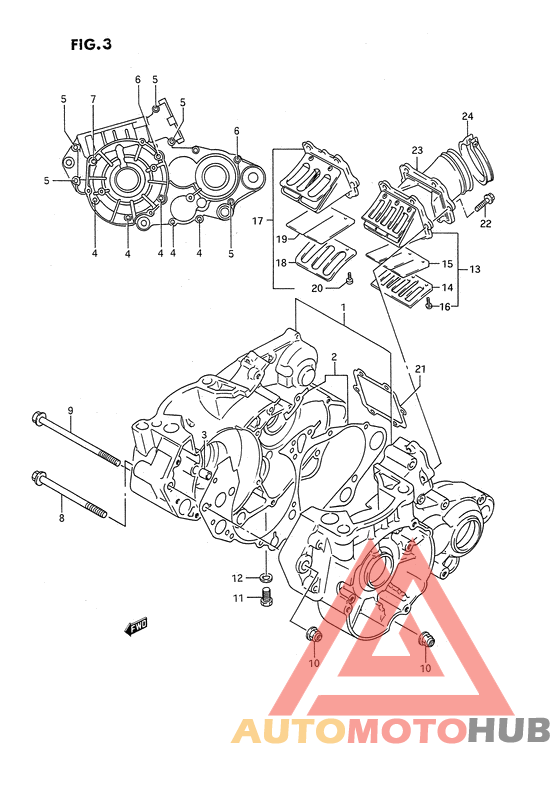 Картер двигателя