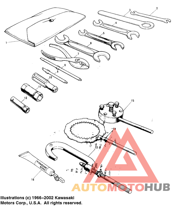 Owner tools/special service tools