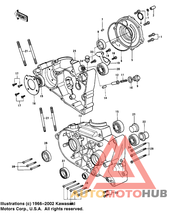 Картер двигателя
