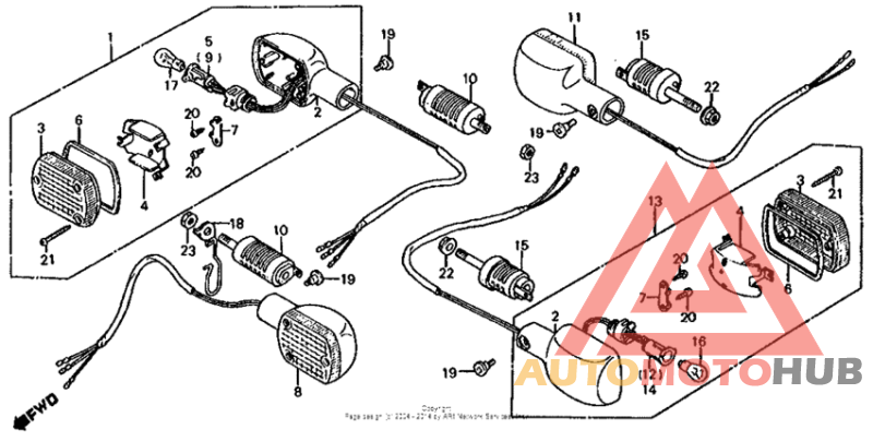 Задний фонарь