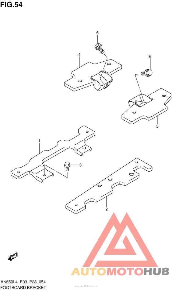 Footboard Bracket