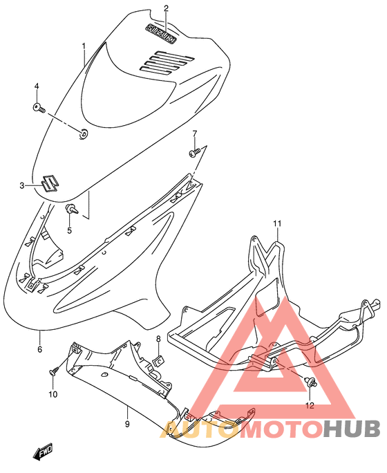 Щиток облицовочный