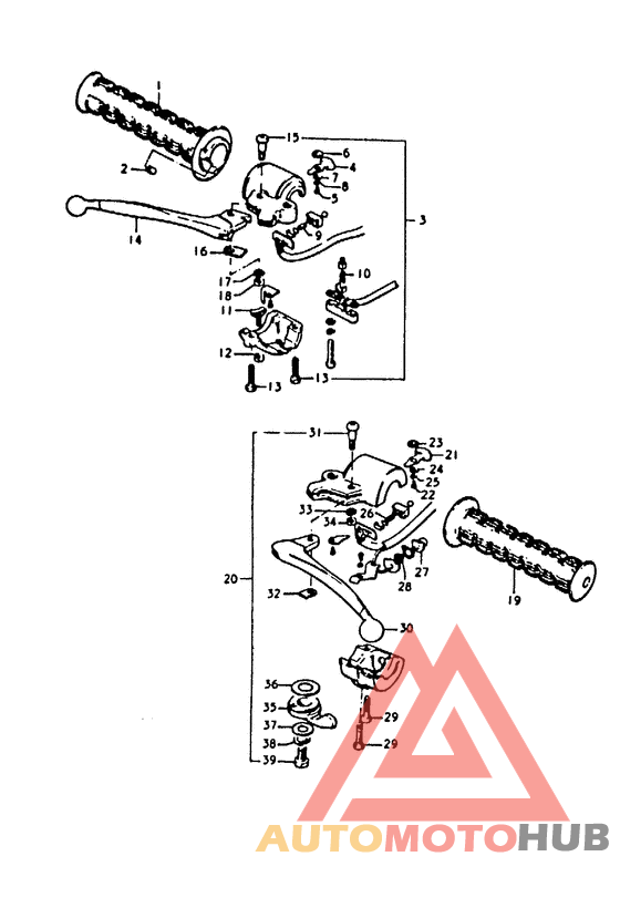 Рулевой переключатель