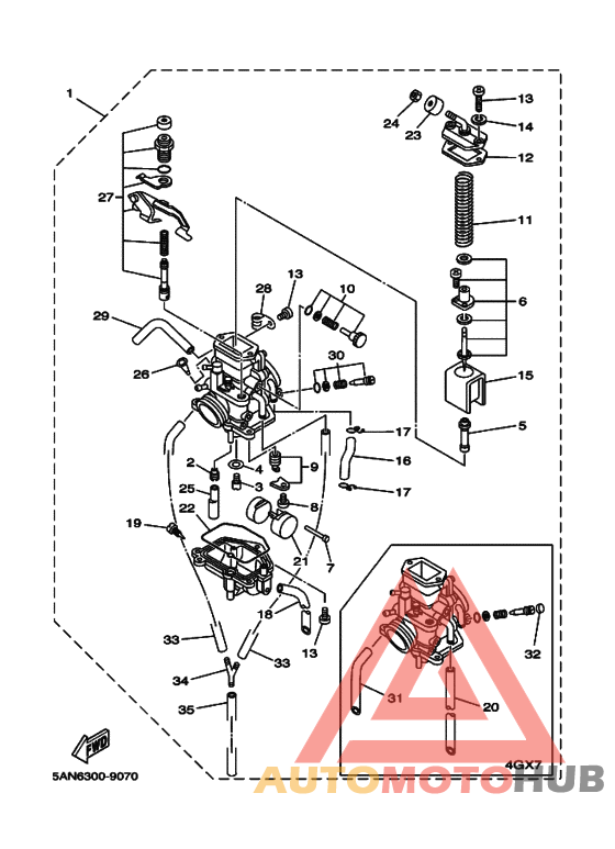 Carburetor assy