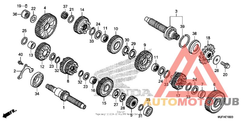 Transmission (ctx700/a)