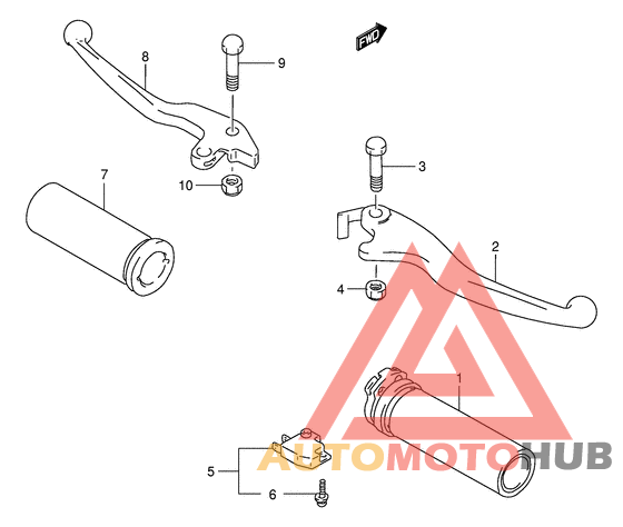 Рулевой рычаг