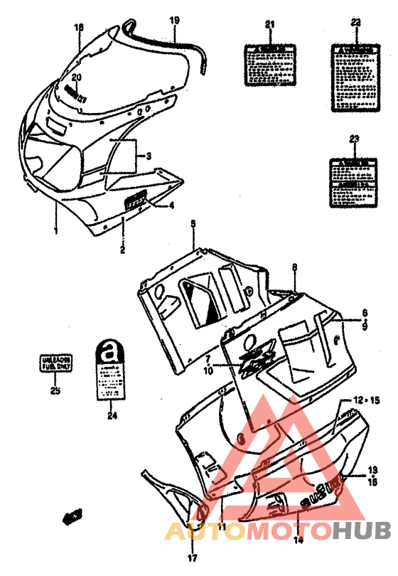 Cowling body