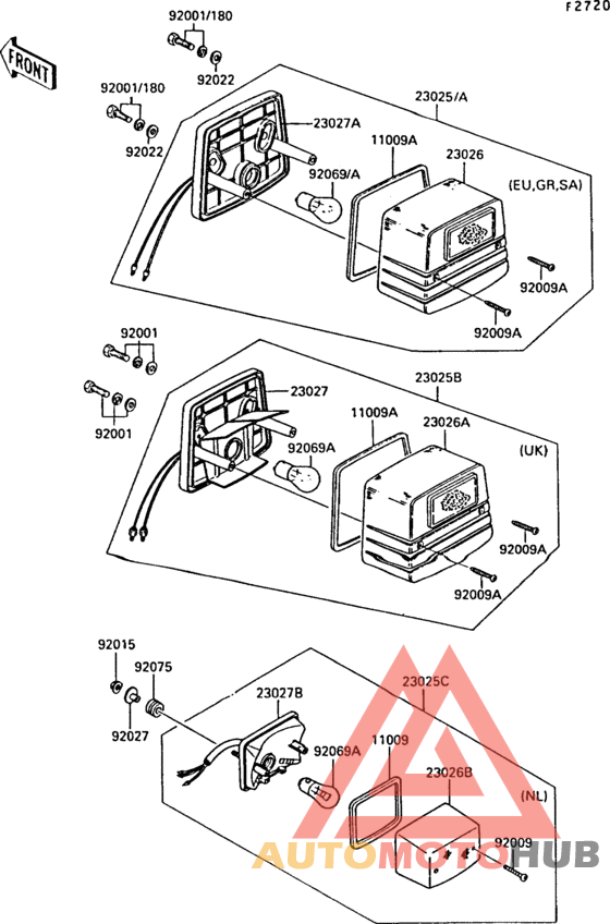 Задний фонарь