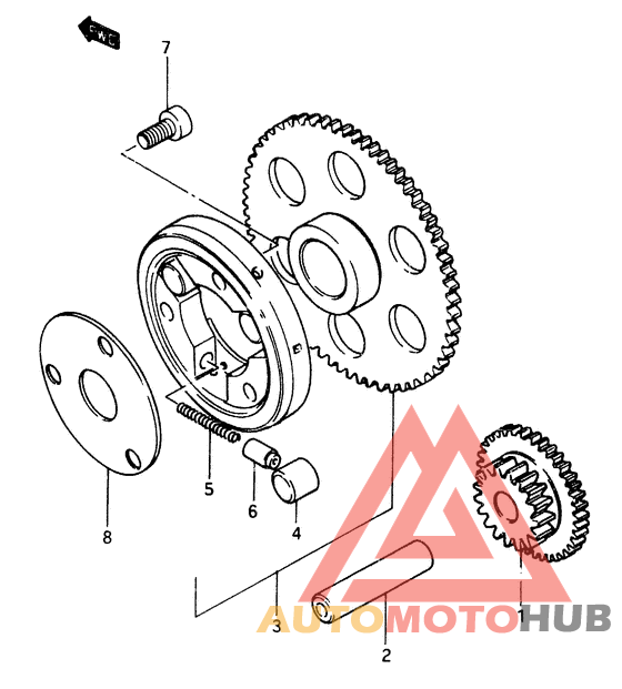 Муфта стартера