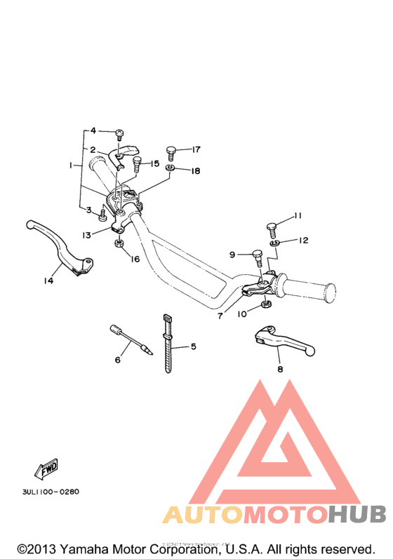 Handle switch - lever