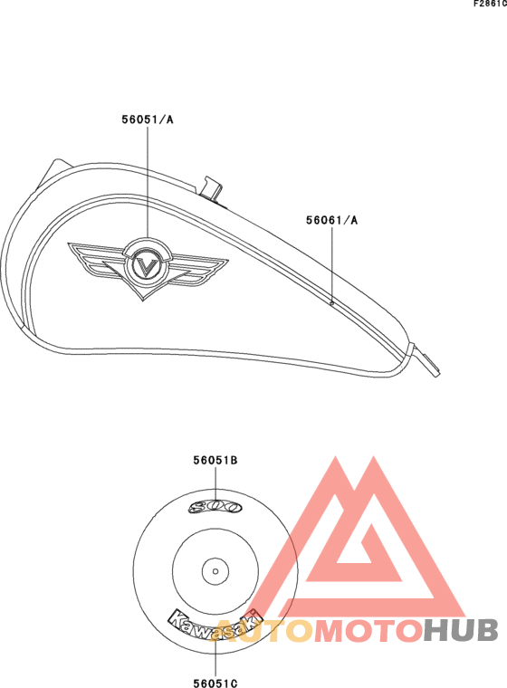 Decals(red/ivory)(vn800-b2/b2a/b3)