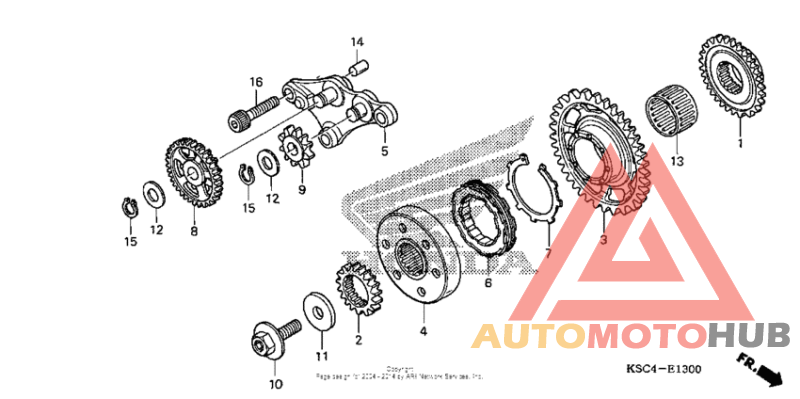 Муфта стартера